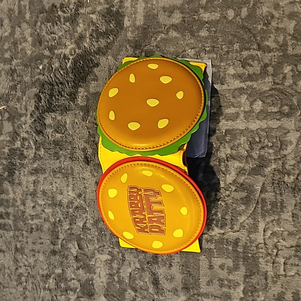 Nickelodeon wallet krabby patty wallet from Spongebob Square pants